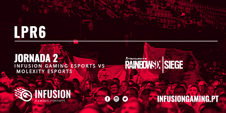 ifg_esports's tweet photo. Hoje temos encontro marcado com a Molexity Esports na LPR6 Powered by @niuscup !
📋 Jornada 2
⚔️ Infusion Gaming Esports Vs @MolexityEsports
⏱️ 21:30h
📺 https://t.co/bhTA0l0DM5
⠀⠀
#GoInfusion #LPR6⠀⠀
⠀⠀
➡ Website: https://t.co/JIpyX7395K https://t.co/HNR3wOA4U3