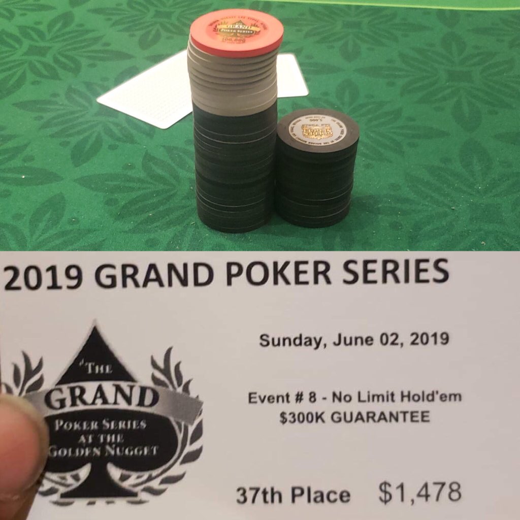 Congrats to student Jonathon Hempmill for back to back cashes! This one in the 300K GTD.