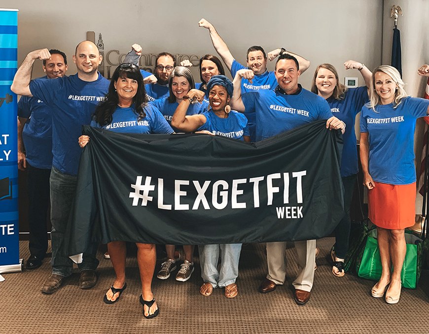 DeanDorton's tweet photo. Megan Crane provides insight into her @leadershiplex experience, including the first ever @lexgetfitweek (going on now!), dedicated to moving, eating wisely, and providing access to health and wellness in #Lexington. #LEXGETFITWeek #TeamDeanDorton
https://t.co/tRrzZ0kYGi https://t.co/1JFrDmSCSm