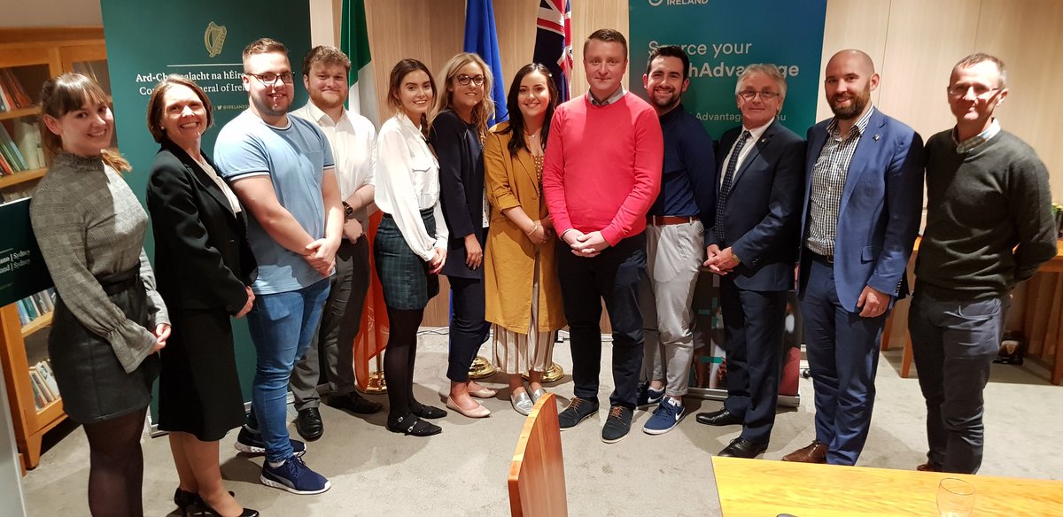 sisk6's tweet image. @DkIT_ie marketing students meet @IrelandSydney to talk about world class student project in Sydney