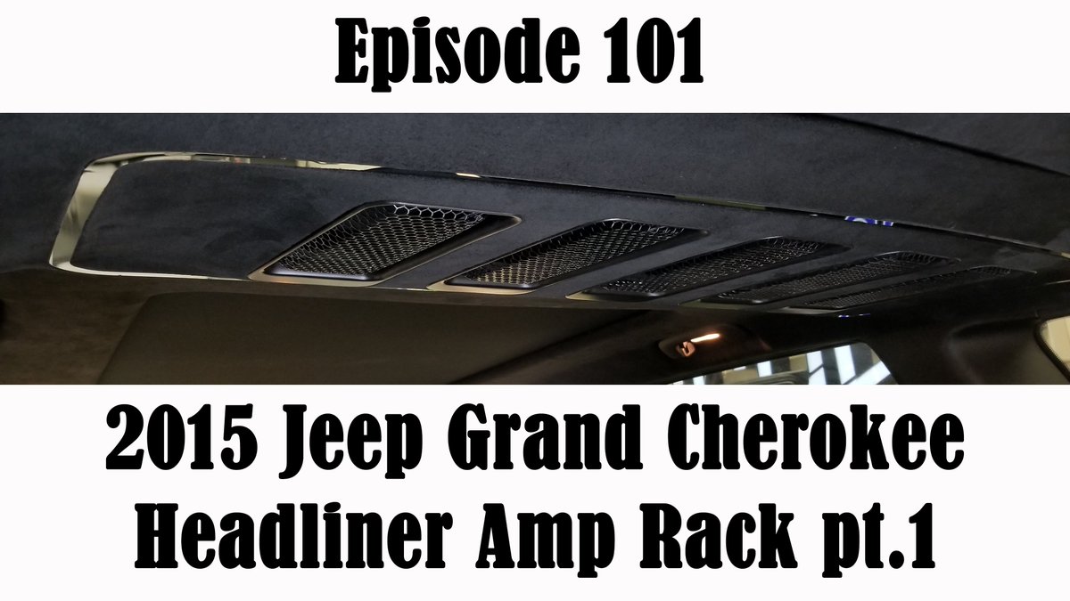 SoundscapeAudio's tweet photo. Bored? Subscribe and watch us build stuff! https://t.co/sBBXooaiCh #youtube #cars #carshow #buildshow @alljeepev_ #caraudio https://t.co/xNMOusU8V5