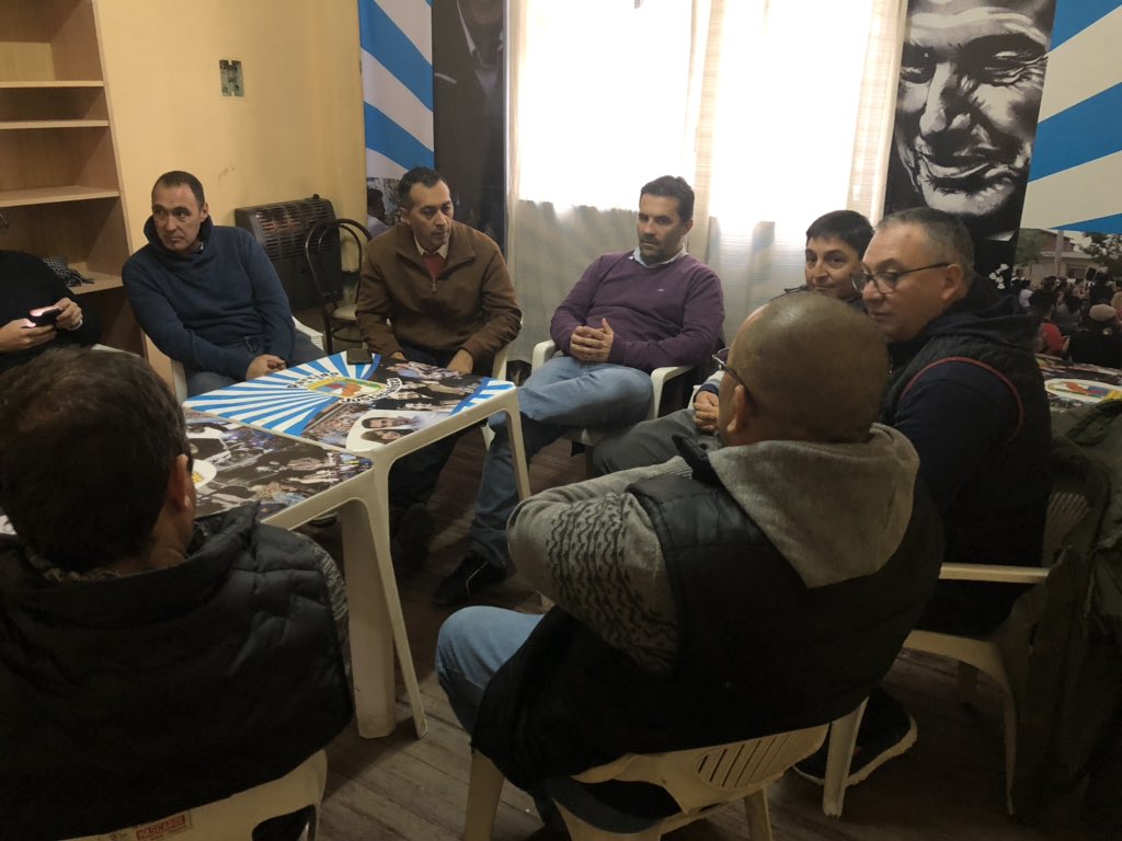CSVyBNeuquen's tweet photo. #Ahora nos reunimos @CQuintriqueoOk @mariyan_jorge  santiago Baudino (SITRAMUNE) #UC #PJ local @dariomartinezpj @JuanMarceloZu Pablo Todero  @pampaperalta Analizamos el panorama electoral local y nacional, rechazando la convocatoria de @marianoneuquen a un frente MPN https://t.co/P7fPtlNPtn