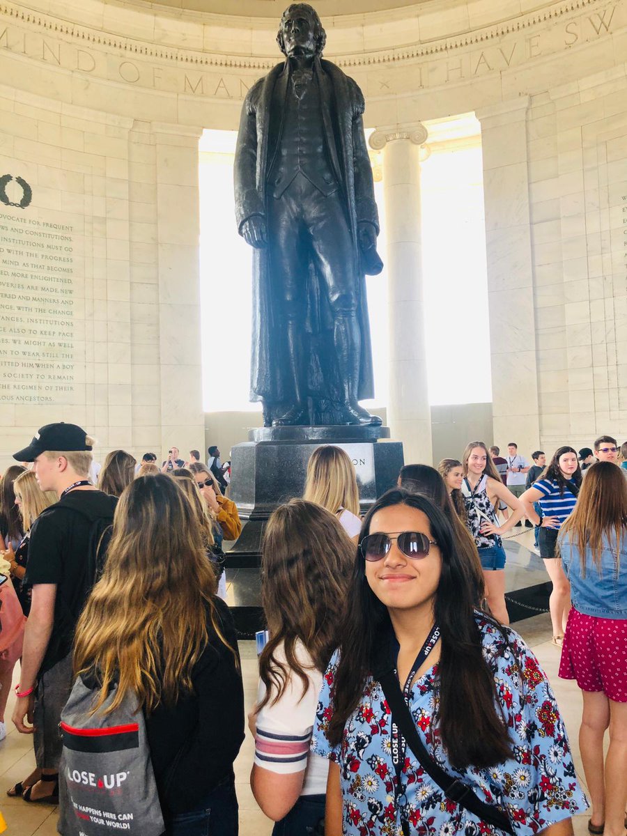 mrs_kings_class's tweet photo. KHS students representing SISD &amp; learning about U.S. history in Washington D.C. on a lovely day - 70°!  😊@sheldonisd
@CloseUp_DC @SISDMultiPrgms
#Region4esc
#r4leaders https://t.co/ZTNKsuSTUH