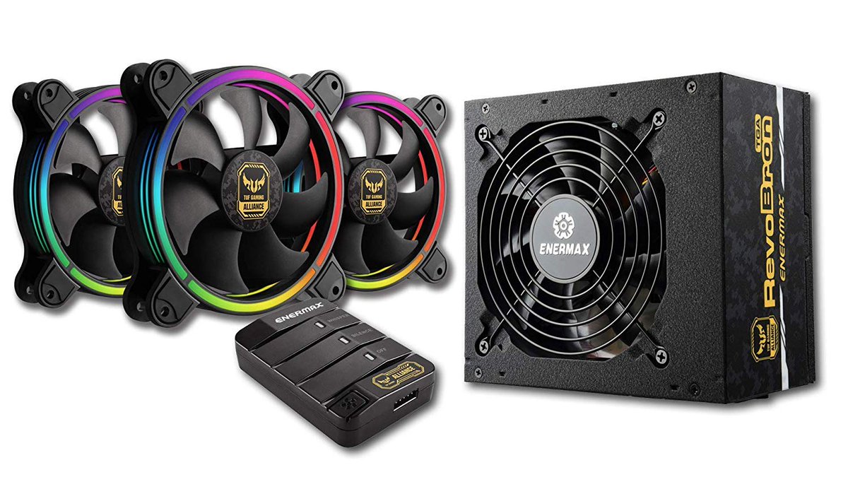 Enermax_FR's tweet photo. Redécouvrez notre pack #RevoBron #TGA dans un bundle inédit 😀
#TUF #Gaming #Alliance https://t.co/flPs9aTFMm https://t.co/y6hl7nFfY1
