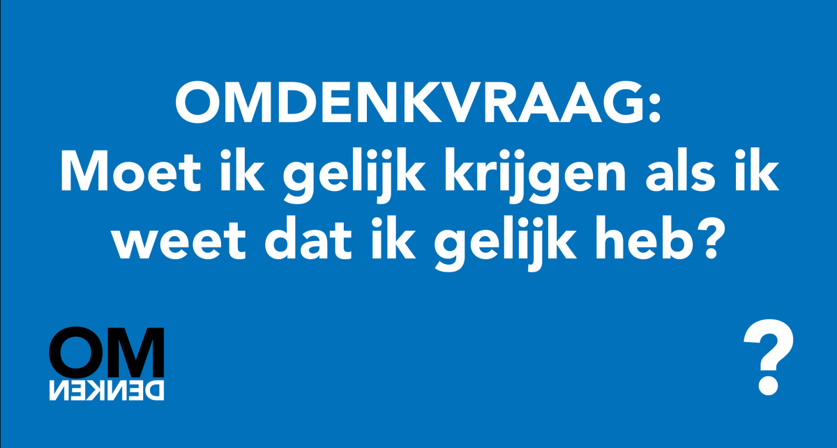 Omdenken tweet picture