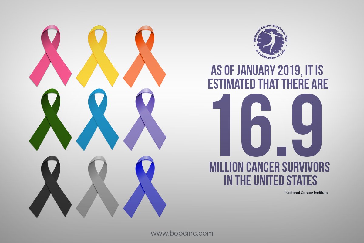 bepc_inc's tweet photo. Yesterday was the National Cancer Survivors Day, a day to recognize cancer survivors, to bring attention to the ongoing challenges cancer survivors face and CELEBRATE LIFE.
https://t.co/yKDY9YSE0L
#BEPCInc #NCSD2019 #NationalCancerSurvivorsDay #CelebrateLife https://t.co/DlAqSXgHYA