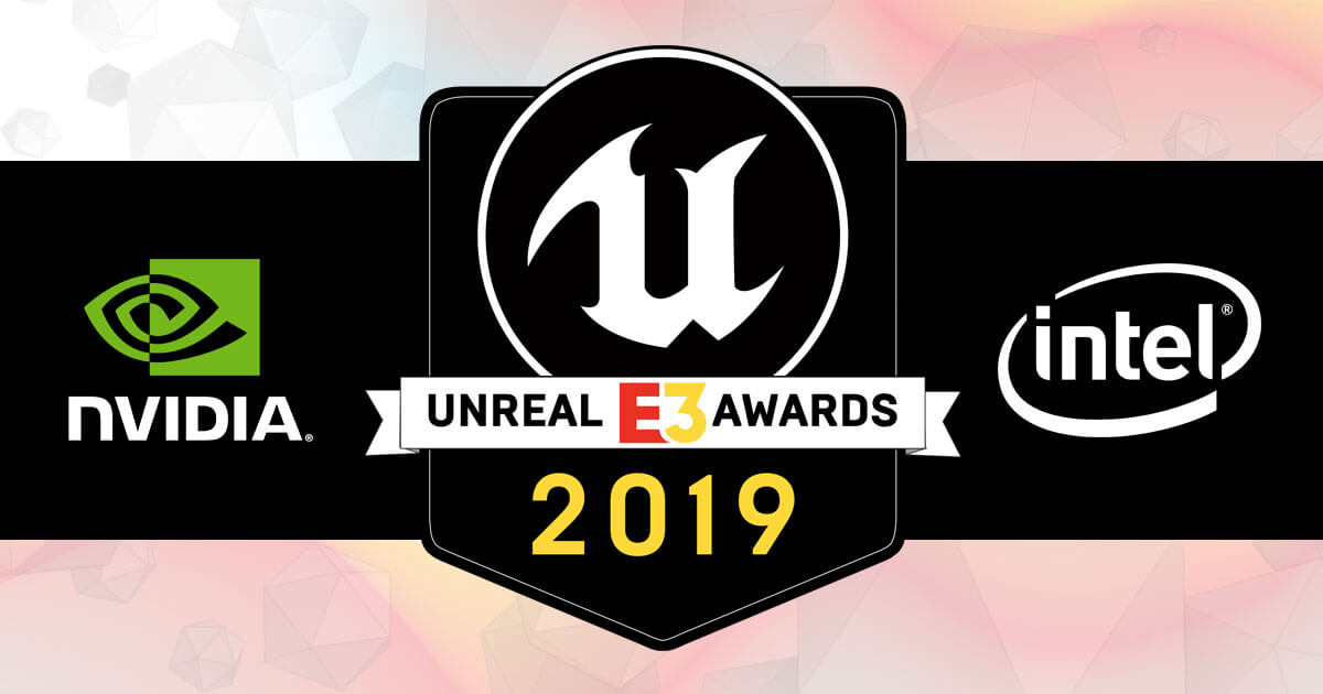 VarnoWare's tweet photo. Announcing the Unreal E3 Awards 2019 sponsored by Intel and NVIDIA #UnrealEngine #E3 #Intel #nvidia https://t.co/XI2GMjvh59 https://t.co/yf6LuI2apa