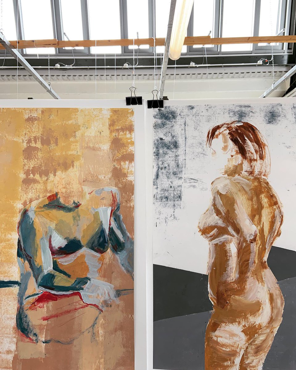 HNCLangside's tweet photo. A preview of what’s to see at our @Glasgow_Clyde #ART &amp; #DESIGN #EXHIBITION TOMORROW NIGHT FROM 6PM. Come see #textiles #illustration #graphicdesign #sculpture #screenprint #bookdesign #painting #fashion #photography #interiordesign and many more 🎉 https://t.co/RcnTQme1ws