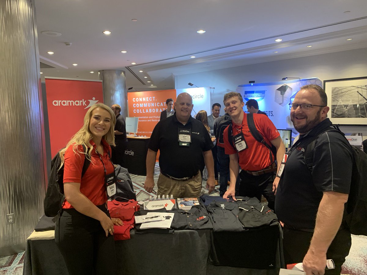 PuroClean's tweet photo. The PuroClean International Convention has kicked off in high gear at the @DetroitMarriott in Detroit, MI. Yesterday we opened our Exhibitor Expo, featuring dozens of our vendors who help us provide the best service to our customers! #RelentlessCustomerService https://t.co/za2lf2lNUd