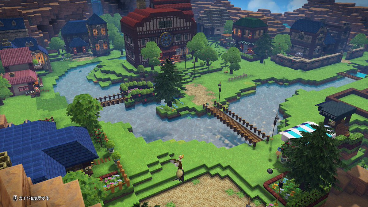 山田やさい 近代建築パックを手にいれたので ぼちぼち開拓を再開してる 髪型と服はアークティックモンキーズのアレックス ターナー氏を意識 Nintendoswitch