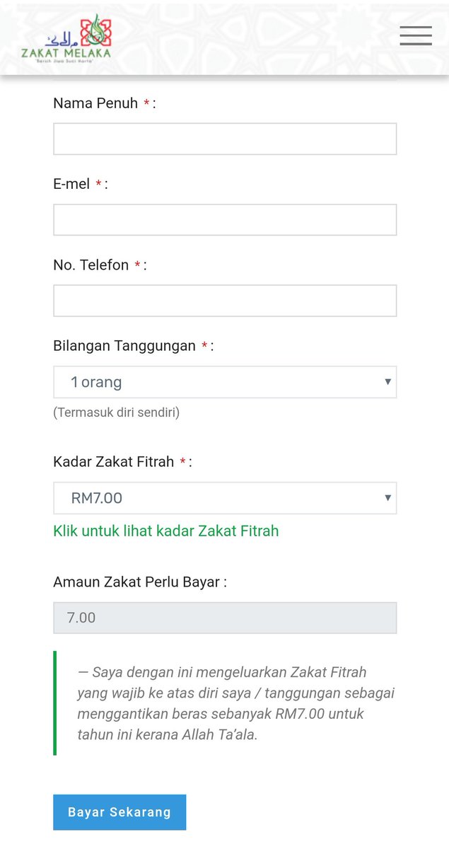 Kewangan Graduan على تويتر Cara Atas Ni Untuk Maiwp Dan Lembaga Zakat Selangor Bacaan Tambahan 1 Hukum Pembayaran Zakat Fitrah Melalui Pembayaran Elektronik Https T Co Nqgaijiyks 2 Bebas Bayar Zakat Fitrah Di Mana