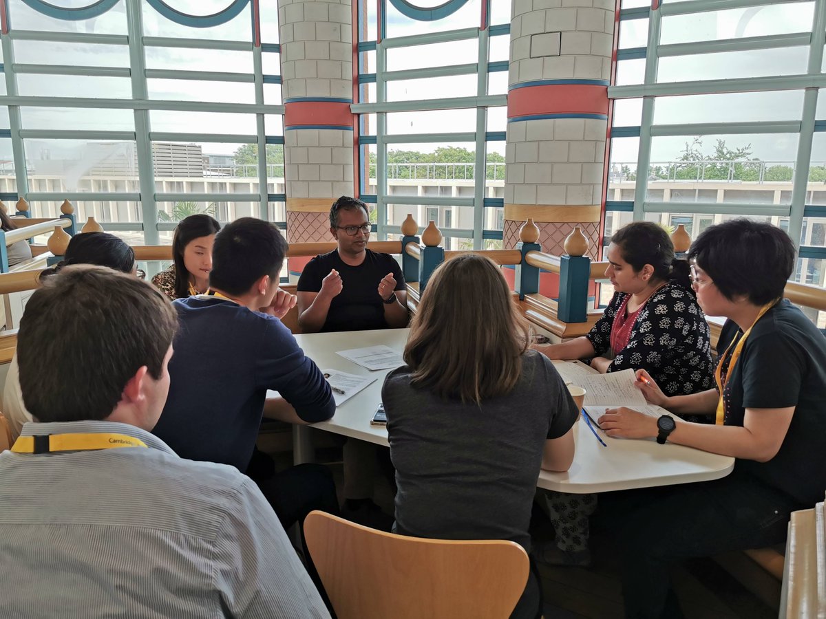 CJBS_VCW's tweet photo. Big thank you to our #CamVCW mentors @MayfieldNate @lorna_ewart Eliana Vincenzo Georgios Will @PharmEnable Jerry @WearYourHead @ideasperson supporting our teams on a Saturday! @AstraZeneca @ASTRAZENECAUK @illumina @CJBS_EC #biotech #healthcare #startup #ideation #entrepreneurship https://t.co/3sxRKqVixs