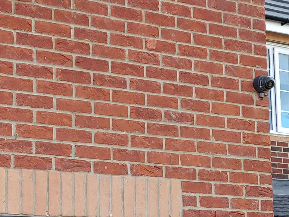 Another example of one of our dark grey dome camera installs #CCTV #Hikvision #domecamera #northeastuk