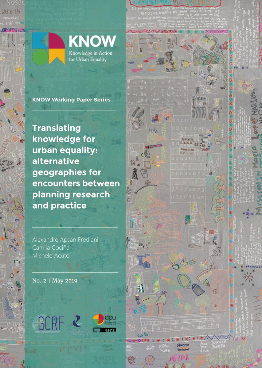 <a href="/urban_know/">Urban_Know</a> is delighted to launch the first two papers from our KNOW Working Paper Series. Download and find out more at urban-know.com/resources | <a href="/dpu_ucl/">The Bartlett Development Planning Unit (DPU)</a> @BartlettUCL <a href="/HavKnow/">KNOW_HAV</a> <a href="/SLURC_FT/">SLURC</a> <a href="/iihsin/">Indian Institute for Human Settlements</a> <a href="/GCRF/">Global Challenges Research Fund (GCRF)</a> <a href="/glo_pro/">Institute for Global Prosperity</a> | #urbanknow #pathways #UrbanEquality #WorkingPaper