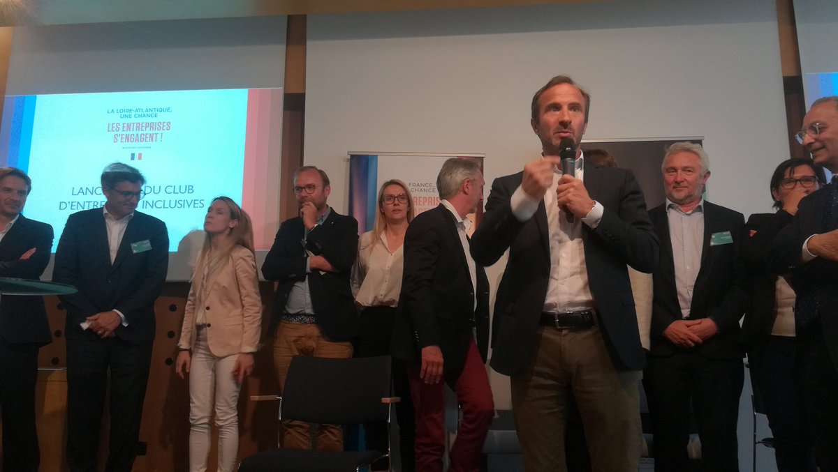 CCINantes's tweet photo. [#Emploi] Dès la rentrée, des actions concrètes au service de l'inclusion sur le territoire, avec des opérations de speed-meeting entreprises/réfugiés, entreprises/personnes en situation de handicap, jobdating... #RSE #Mixité #entrepriseinclusive https://t.co/3iU8Z7cYQ8