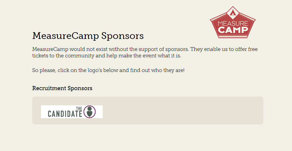 AnalyticsLeif's tweet photo. We're sponsoring @MeasureCampMCR on Saturday! 
I'm personally really looking forward to having my mind blown on an hourly basis (as is usual at these events!) whilst learning more about all things analytics and conversion. Who else is going? https://t.co/toMSRfrL6a
