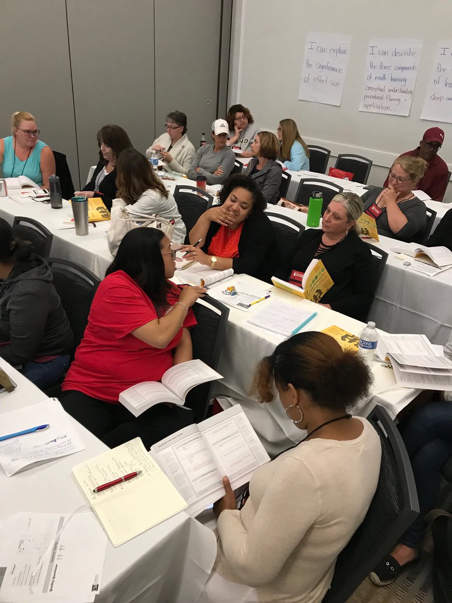 conniehamilton's tweet image. We are talking #vlmath at ccs in Columbus today. ⁦@CorwinPress⁩