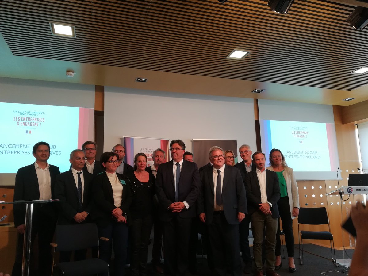 #jite_pdl Le GIRPEH signataire de la charte « Loire-Atlantique une chance. Les entreprises s’engagent!» L’inclusion un vrai sujet sur le territoire ! en présence du Secrétaire général de la <a href="/Prefecture44/">x3e7t2 o1m5e3</a> et du Haut commissaire aux Compétences <a href="/jeanmarie_marx/">Jean-Marie Marx</a> #inclusion #emploi