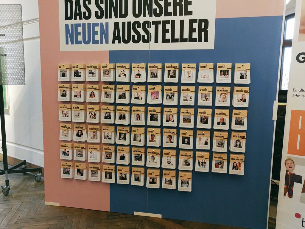 #SAVETHEDATE am 4. Juni um 24 Uhr ist #Bewerbungsschluss, wenn ihr als Aussteller und #Designer in #Wien #Stuttgart oder #Zürich dabei sein wollt. Mehr unter blickfang.com/internationale…