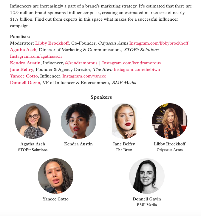 STOPitSolutions's tweet photo. Our Director of Marketing &amp; Communications, @agathaasch, will be at #AICPAwards week in NYC tomorrow on the “Under the Influence" panel—a discussion on how influencers are increasingly becoming a part of brand marketing strategies: https://t.co/7qOrhSMMDw via @AICProducers. https://t.co/lXgSJ2I2yw