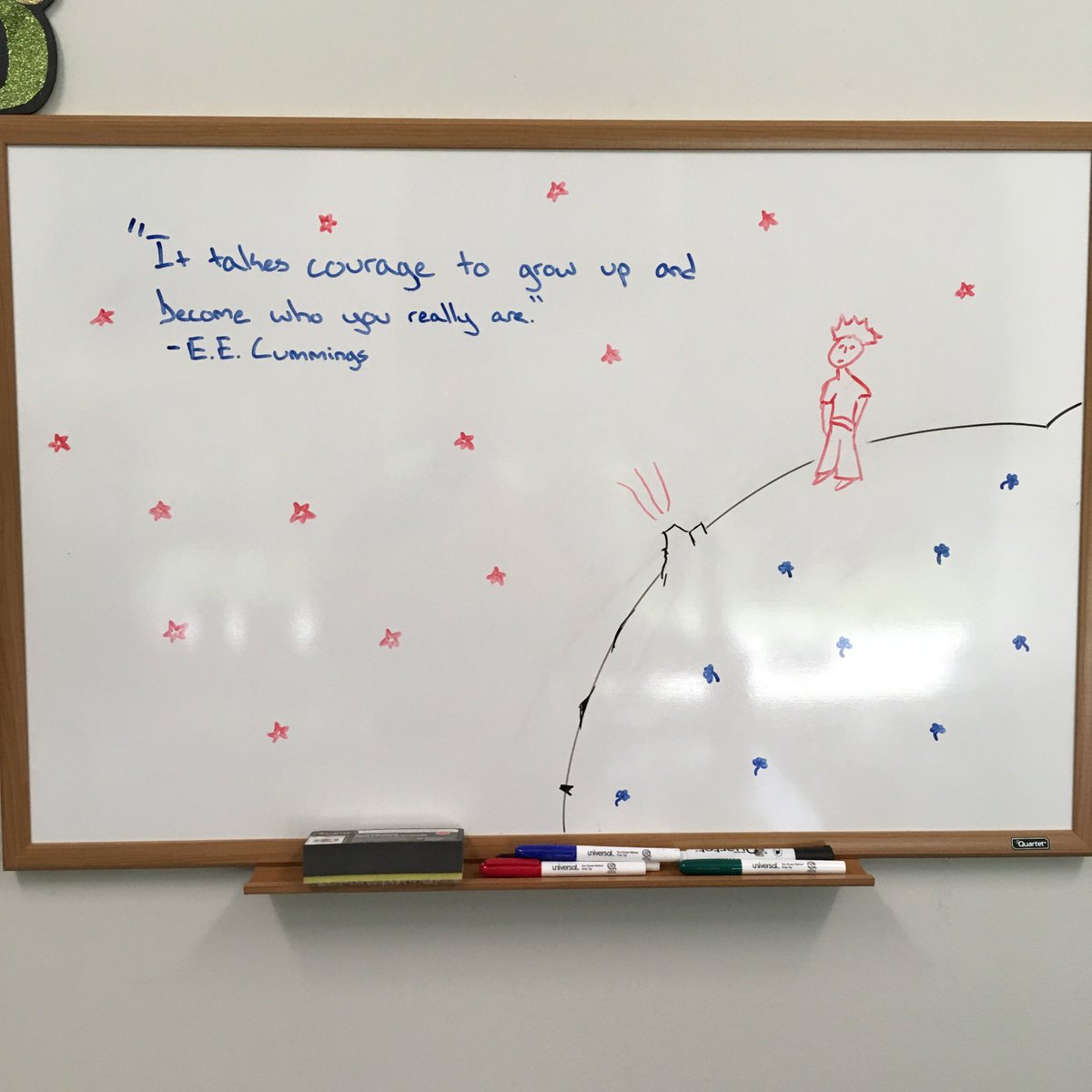 "It takes courage to grow up and become who you really are." 

At Bryant, you have the chance to grow into your truest self. Every day is an opportunity to be authentically "you." #MondayMotivation #QuoteOfTheWeek