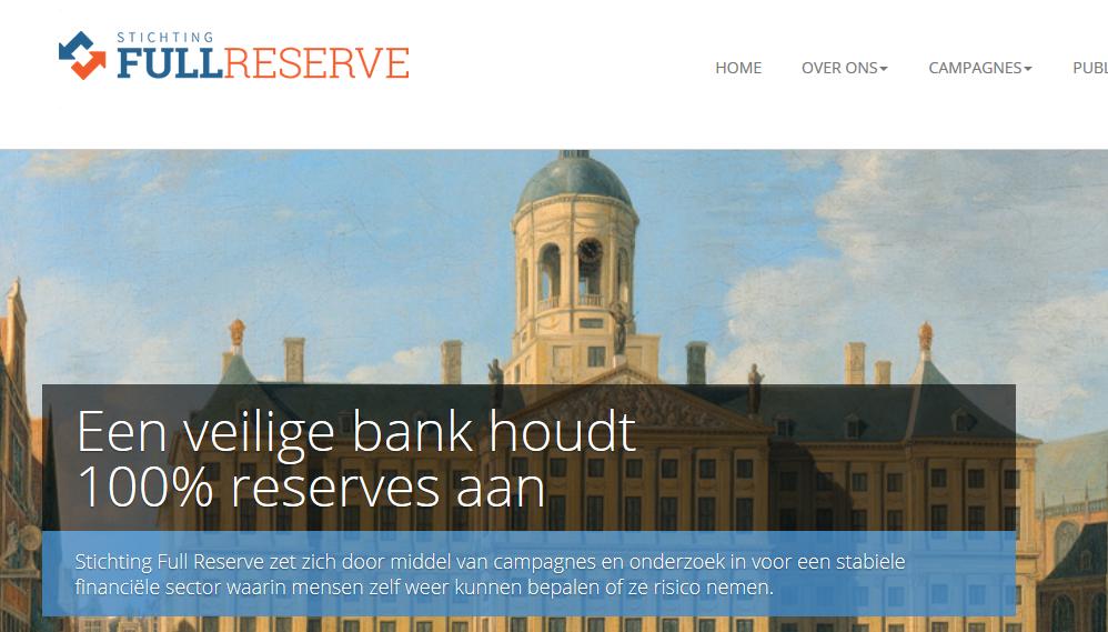 I've been following TNB and its attempt to get its narrow banking platform up and running in the US. But apparently it isn't the first narrow bank to run into resistance. A Dutch effort—Stichting Full Reserve—has also been rebuffed by its central bank: fullreserve.nl
