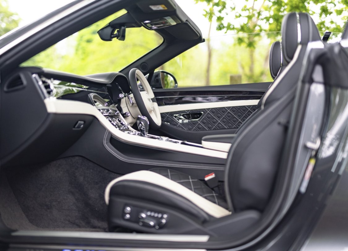 Step inside perfect luxury 😍

This new Continental GTC has the stunning combination of being a First Edition, beautifully simple and timeless specification AND features Centenary detailing to mark it as having been created in Bentleys 100th year!

What more could you want?!