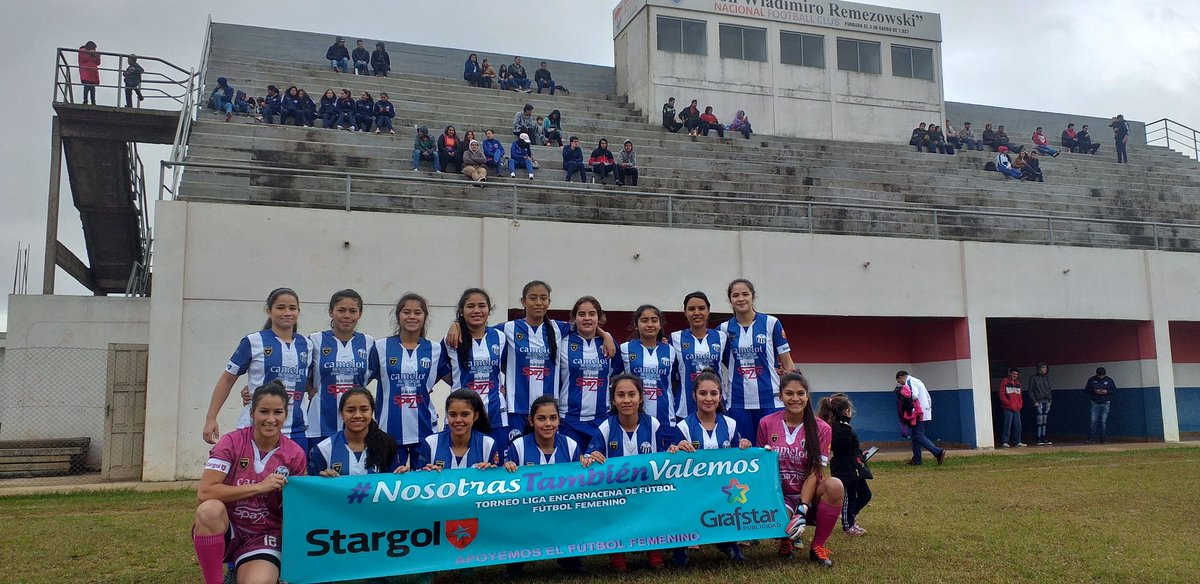 22Femenino's tweet photo. Copa Hugo Pascual Peralta LEF 
Seguimos Sumando 
#NvaEstrella 2- 6 #22deSet 
Goles: Lis Gauto x3,Yeni Cantoni,kiara Larramendia x2
#Vamos22Fem https://t.co/VqnL8GYzmO
