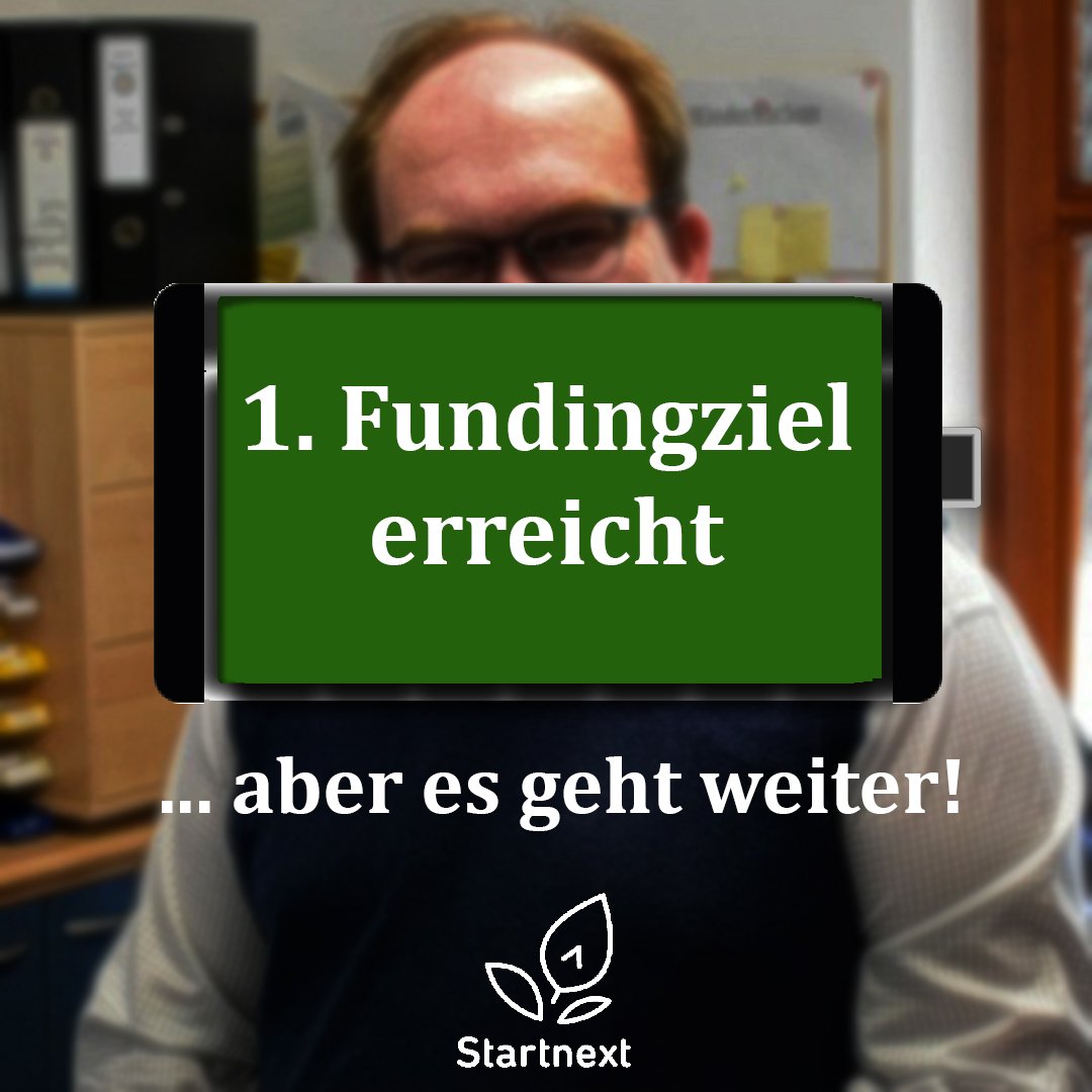 1. Fundingziel erreicht!
Ihr seid der Wahnsinn!!!

Aber es geht weiter:
startnext.com/find

#DIP2019 #DeutscherIntegrationspreis #Behinderung #Handicap #startnext #Hertiestiftung #Crowd #Crowdfunding