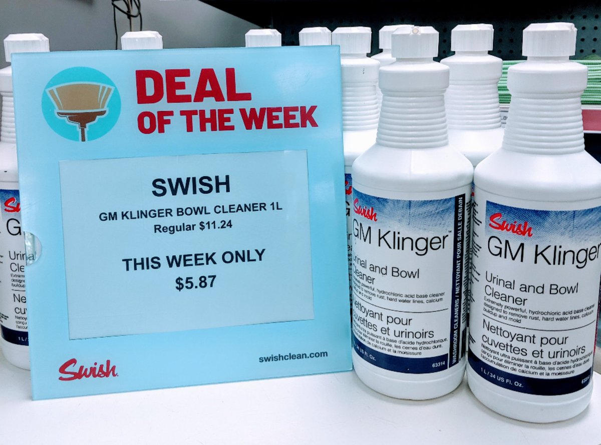 New deal of the week! Another nearly half off bathroom cleaner! Klinger bowl cleaner, reg $11.24, for only $5.87!