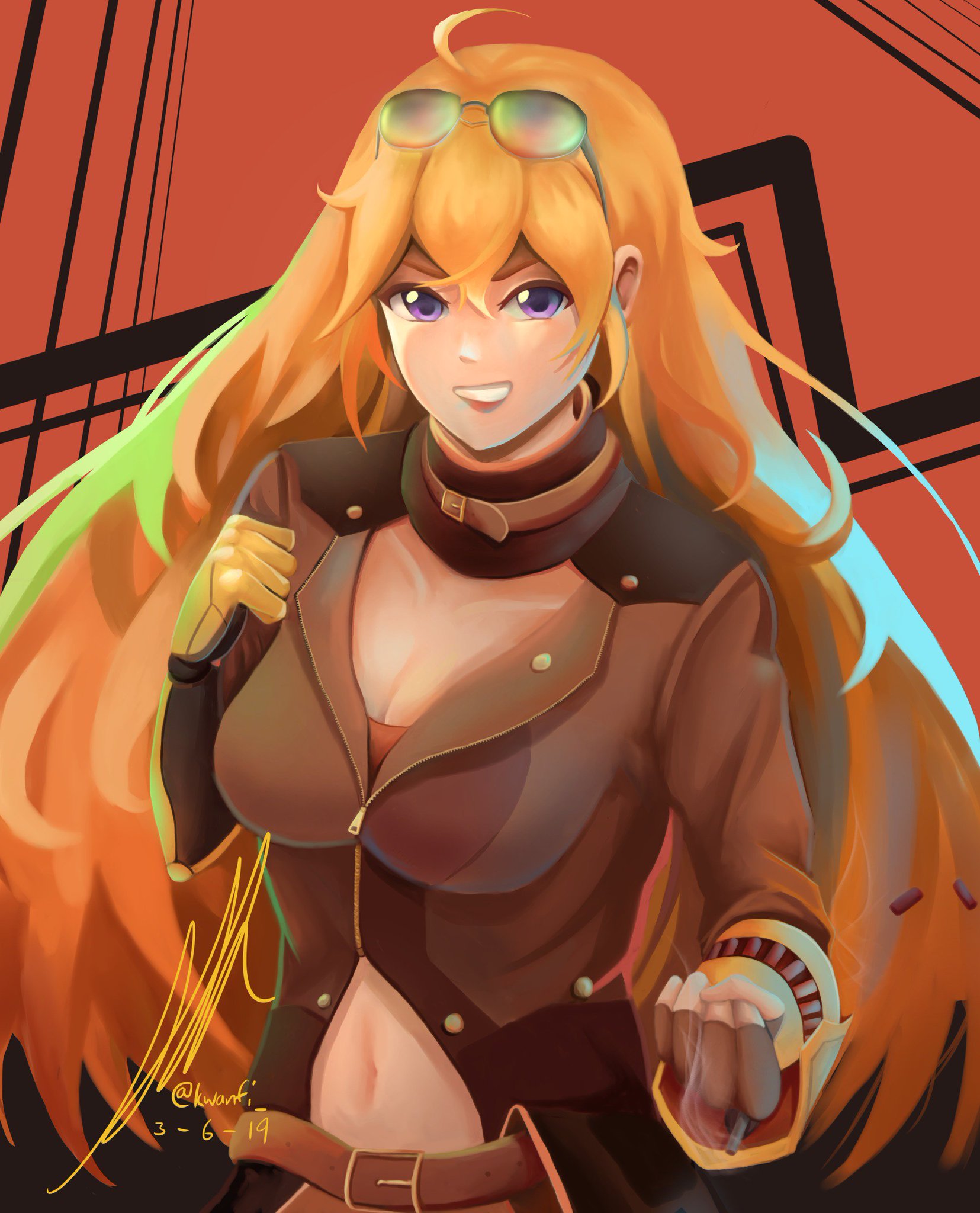 Kwanfi Ripuary Fanart Of Yang Xiao Long From Rwby This Has Been On My Mind For A Very Long Time Just Never Got Around To It Until Now Time 10h Rwby Yangxiaolong T Co Ja5i1y413m