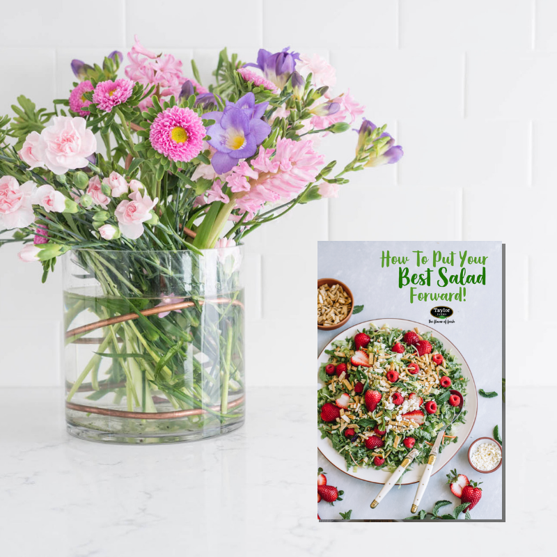 YourTaylorFarms's tweet photo. Had fun celebrating Salad Month with us? Download our new Ebook! We've got you covered with a collection of salad hacks, recipes and deliciously healthy ways to put your best salad forward! Get started at https://t.co/6IQAw1aKjB!
#TaylorFarms #GoToGreens https://t.co/leFQfaWh5a