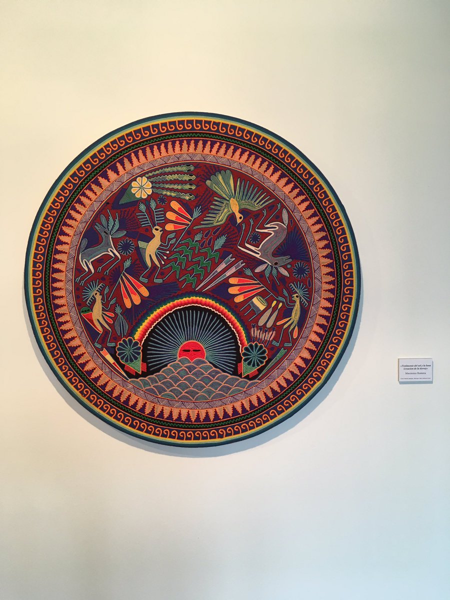 inkludem's tweet photo. RT IYIL2019: RT DelegamexUNESCO: Semana de América Latina y el Caribe #SemanaLAC #LACWeek de UNESCO Exposición de arte huichol con obras mexicanas del maestro Gregorio Barrio #GaleríaYawí DelegamexUNESCO https://t.co/CADcA9AUrb