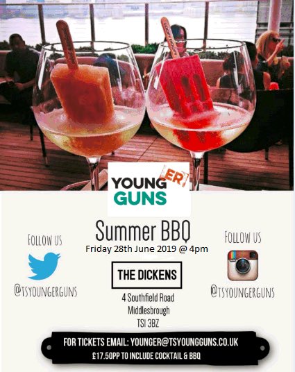 TSYoungerGuns's tweet photo. Don’t forget tickets are out now for the  BBQ on 28th June 🙌🏻🍔☀️ https://t.co/ybqg8majNF