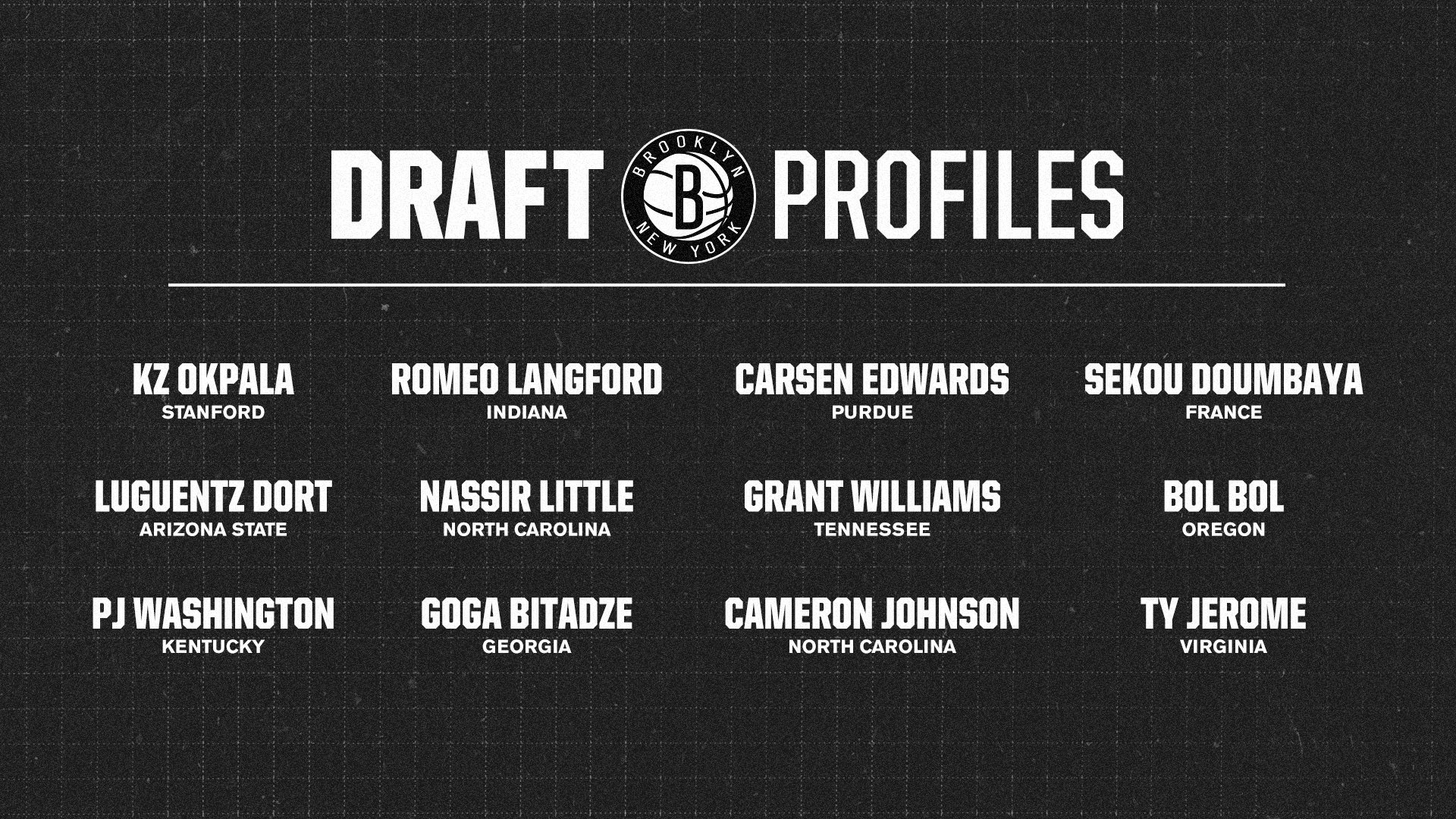 Brooklyn Nets on Twitter "📋 Nets Draft Profile Series 📋 We've looked