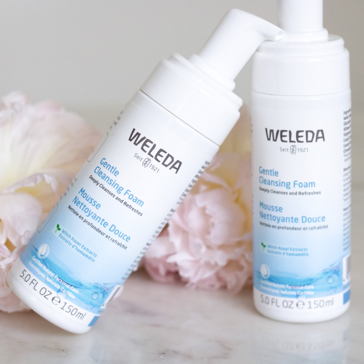 gentle cleansing foam weleda