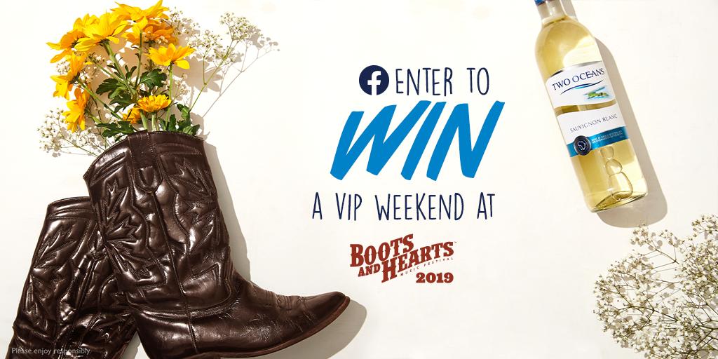 twooceanswineCA's tweet photo. Love country music? As the official wine sponsor of @BootsAndHearts, we’ve giving away a VIP experience for two! Enter on Facebook.
#PrizePack #Sweepstakes #Giveaway #BootsAndHearts #Boots2019 https://t.co/vP9mmErp9N