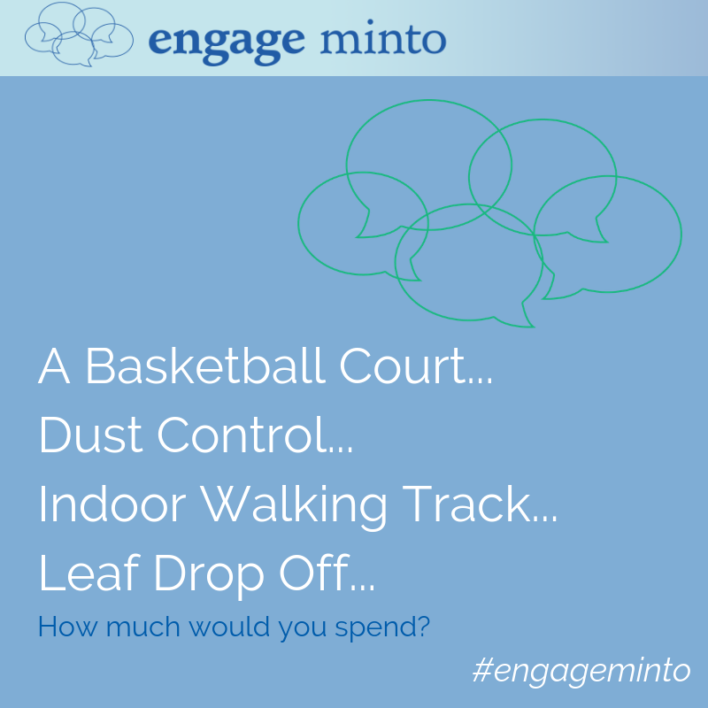 TownofMinto's tweet photo. What's YOUR pick? 🏀💨🚶‍♀️🍂

Pick your Priorities for Minto on https://t.co/8mDlxW9V38! #engageminto https://t.co/KKYIrrTN78