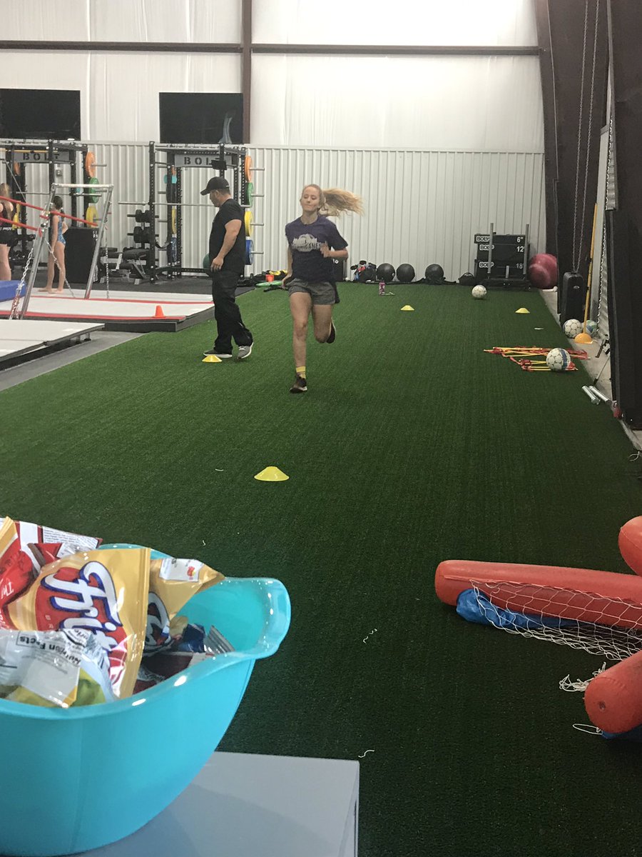 Hurricane sighting in Katy. It can be done. Come see Coach Garcia. #katygymnastics #sportsperformance