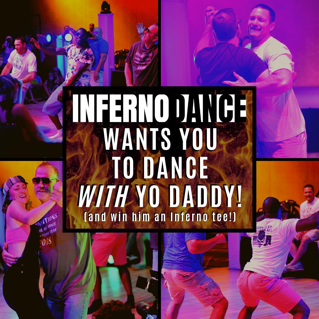 IDInfernoDance's tweet photo. We all know that you can Dance Like Yo Daddy, but what about WITH him? Dancers, to celebrate #FathersDay this month, we want you to teach the dad in your life your favourite routine! https://t.co/siVvrlWgHG