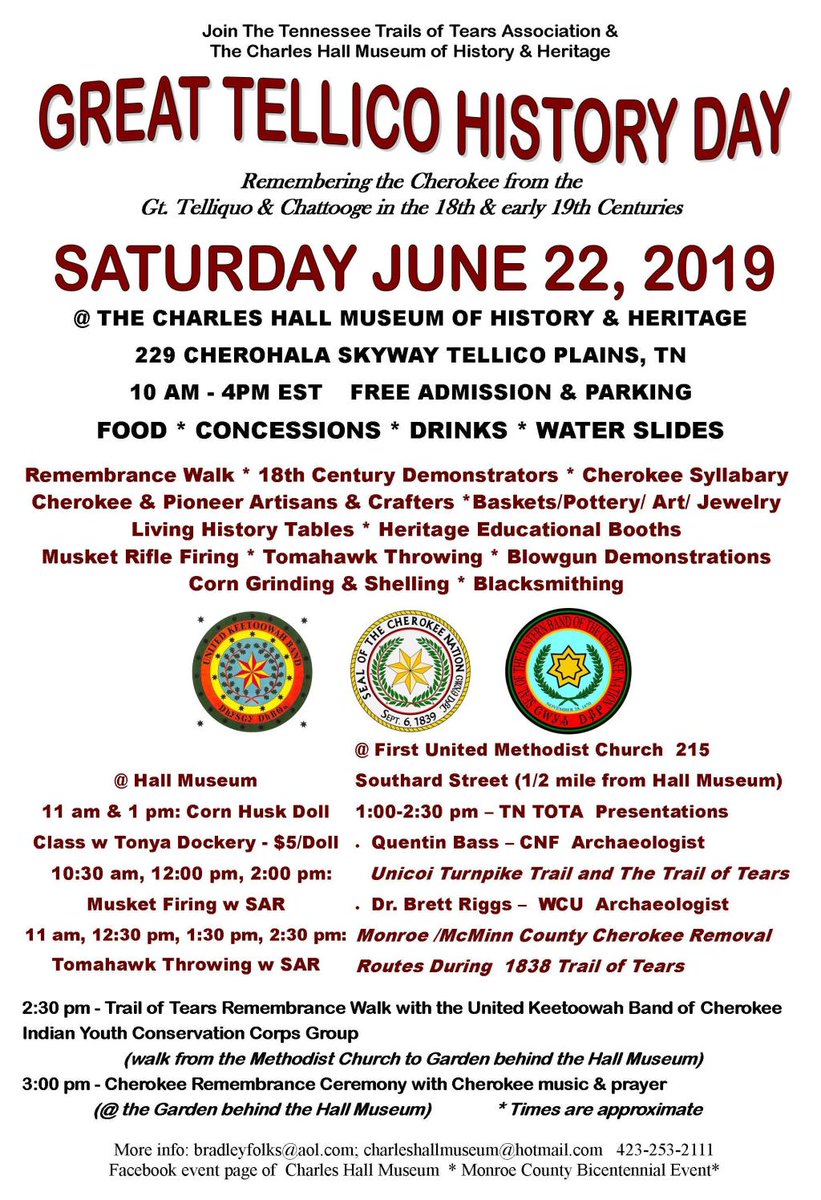 Great Tellico History Day blog.tellico-plains.com/great-tellico-…