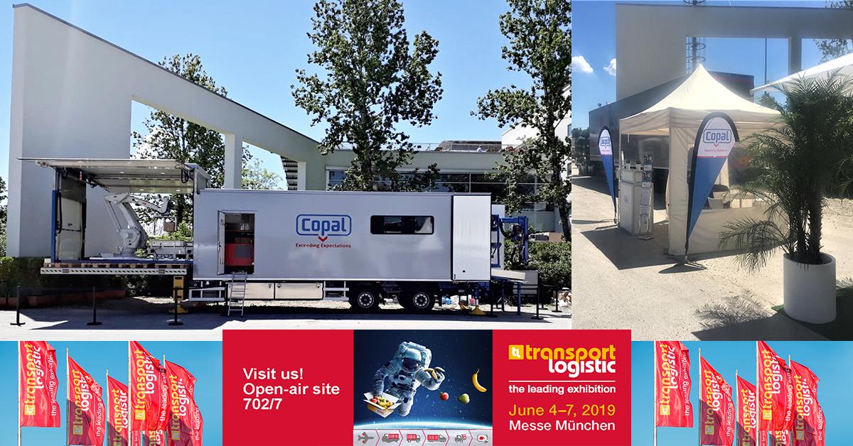 Copalhandling's tweet image. We are ready for the #transportlogistic2019 Munich exhibition, starting tomorrow. Come and see us at our open-air location FGL 702/7 near entrance East.  #robotics #logisticssolutions #innovationsystems #unloadingcontainers.