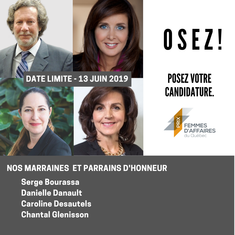 PFAQ's tweet image. Vos jours sont comptés... Il ne reste que 10 jours pour poser votre candidature au concours Prix Femmes d'affaires du Québec! 
Alors... oserez-vous? 😉 bit.ly/2MZmSwa 
#PFAQ2019 #Leader #féminin #recherchée