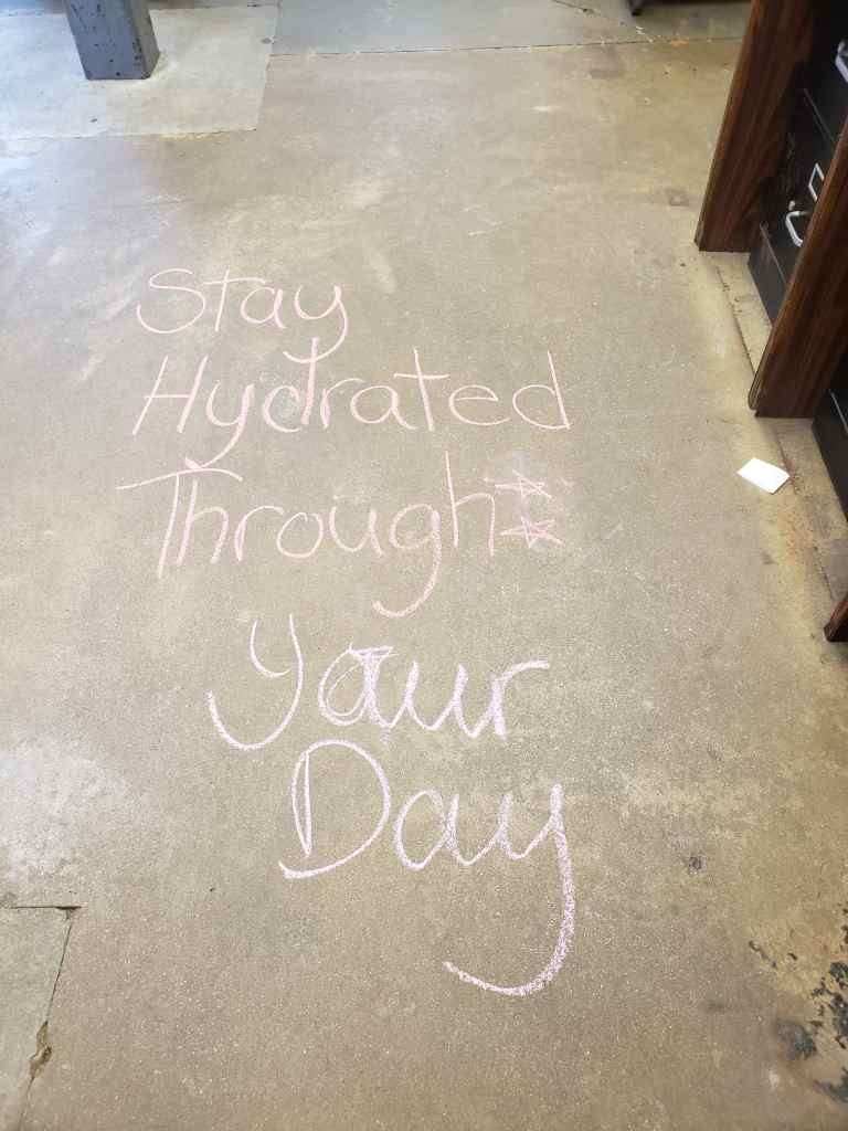 Delawaresafety's tweet photo. Harrington center #ChalkTalk #keys2hydration #summersafety #keys2mysafety #schoolsout
@CHSPKelley @BarbaraRucker5 https://t.co/qEu1oN4zC8