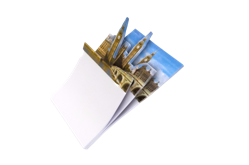 Sticky notes - we all use them. Brainstorming, reminder - always on your client's desk. We really like these 3D post it notes which can be customised with your own picture.