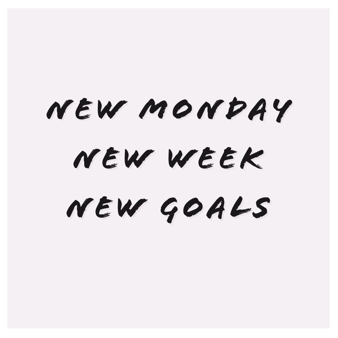 It's a new week - own it! #MondayMotivation