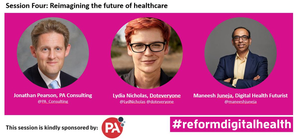 PA_healthcare's tweet photo. Looking forward to joining speakers from @NHSEngland, @FCC_UK and others at the @Reformthinktank #reformdigitalhealth event this week >>https://t.co/3xA3S7KIu4 We'll be sharing views on reimagining the future of health. Read more >> https://t.co/qjqhOcq2eJ https://t.co/sAZM6c9q6o