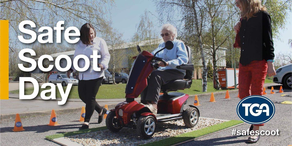 mobandcom's tweet image. Join us on Friday 7th June between 10am and 2pm when @TGAmobility bring their safe scoot test track to Place St Maur Bognor Regis, drive the track and earn you safe scooter driving certificate and qualify for 3 months free insurance.