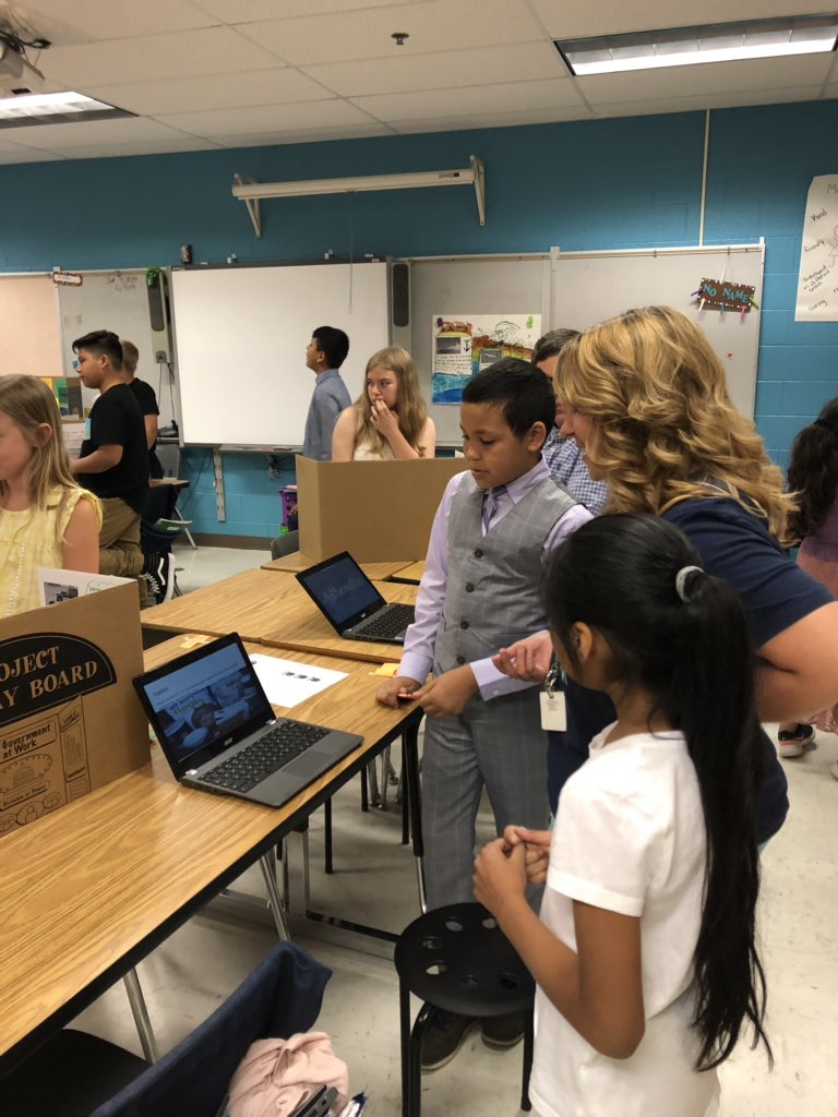 YHasenei's tweet photo. Our first math fair was a success. The Ss worked so hard and were excited to share their projects with everyone. #SESWildcats #proudteacher #KidsDeserveIt https://t.co/wUfhptJ9A1