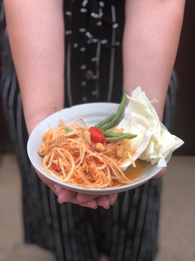 We’ve got your Monday medicine right here. Our papaya salad will wake you right up! 🔥🔥🔥